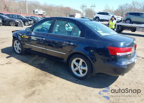 2008 Hyundai Sonata Limited V6/Se V6 from USA, damaged, VIN 5NPEU46F48H304380